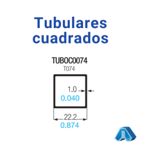Tubulares cuadrados