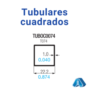 Tubulares cuadrados