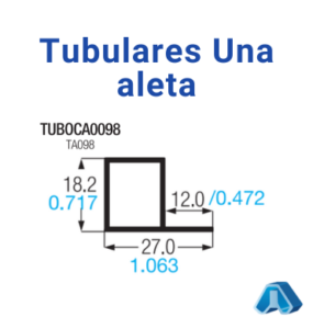 Tubulares Una aleta