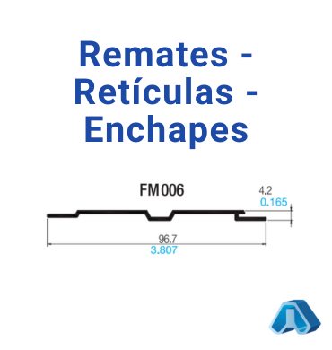 Remates – Retículas – Enchapes