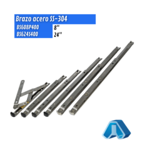 Brazo acero inoxidable 304 para ventana proyectante
