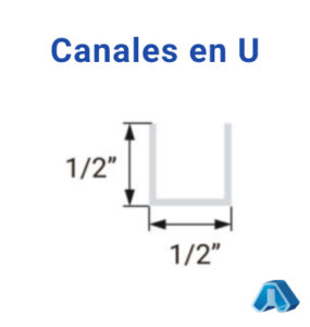 Canales en U