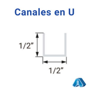 Canales en U