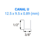 Canales en U