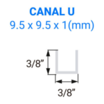 Canales en U