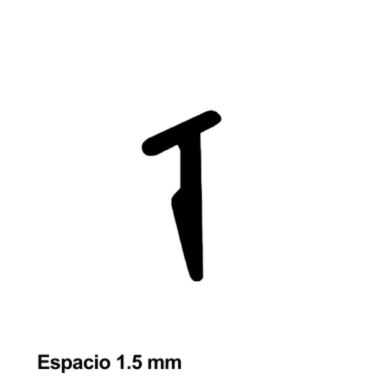 Empaque cuña 1.5mm