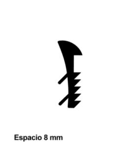 Empaque cuña zócalo