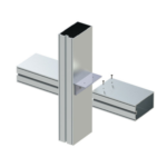 Fachada Stick Serie 75 Alumina