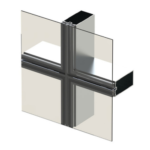 Fachada Stick Serie 75 Alumina