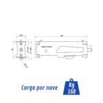 Rodamiento sistema 7038 para Aln775 en agujas