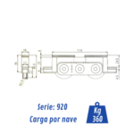 Rodamiento Tándem fijo basculante